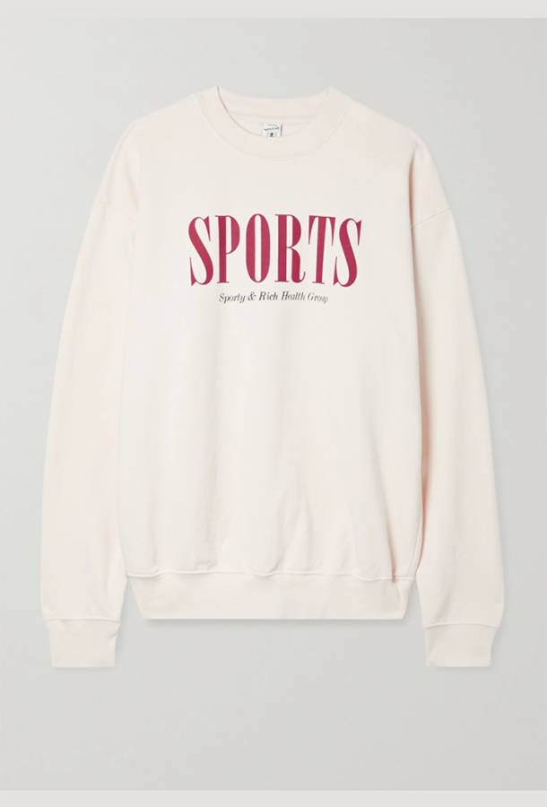sporty and rich sweatshirt