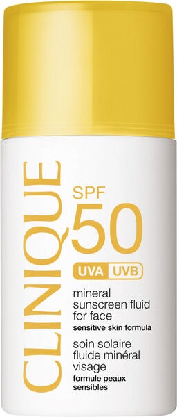 Mineral Sunscreen Fluid For Face SPF 50 – Clinique 