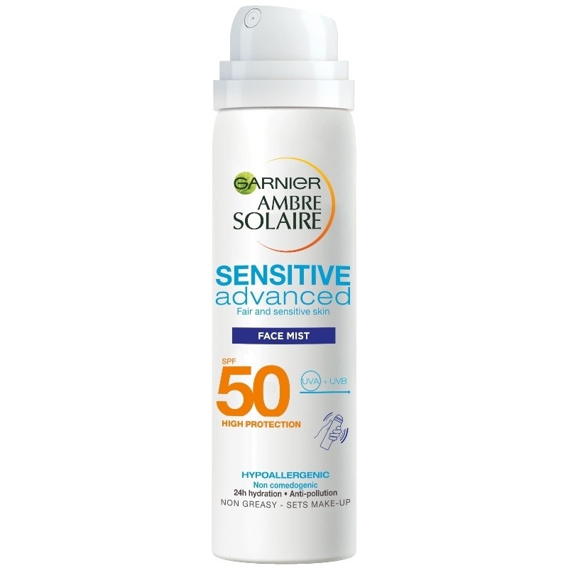 Ambre Solaire Sensitive Advanced Face Protection Mist – Garnier 