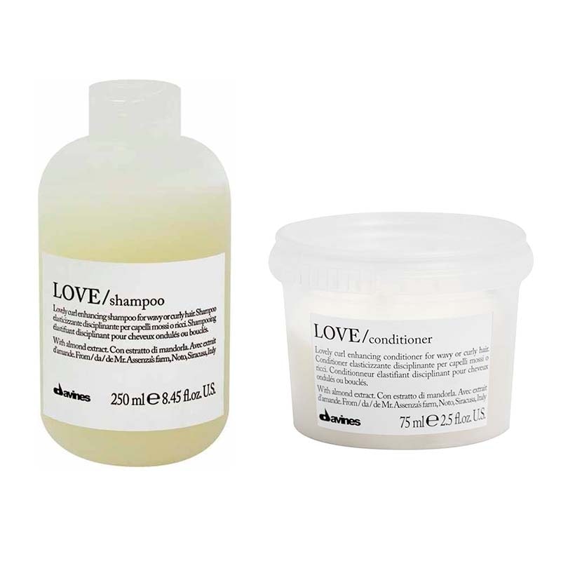 Essential Love Curl Shampoo + Conditioner – Davines