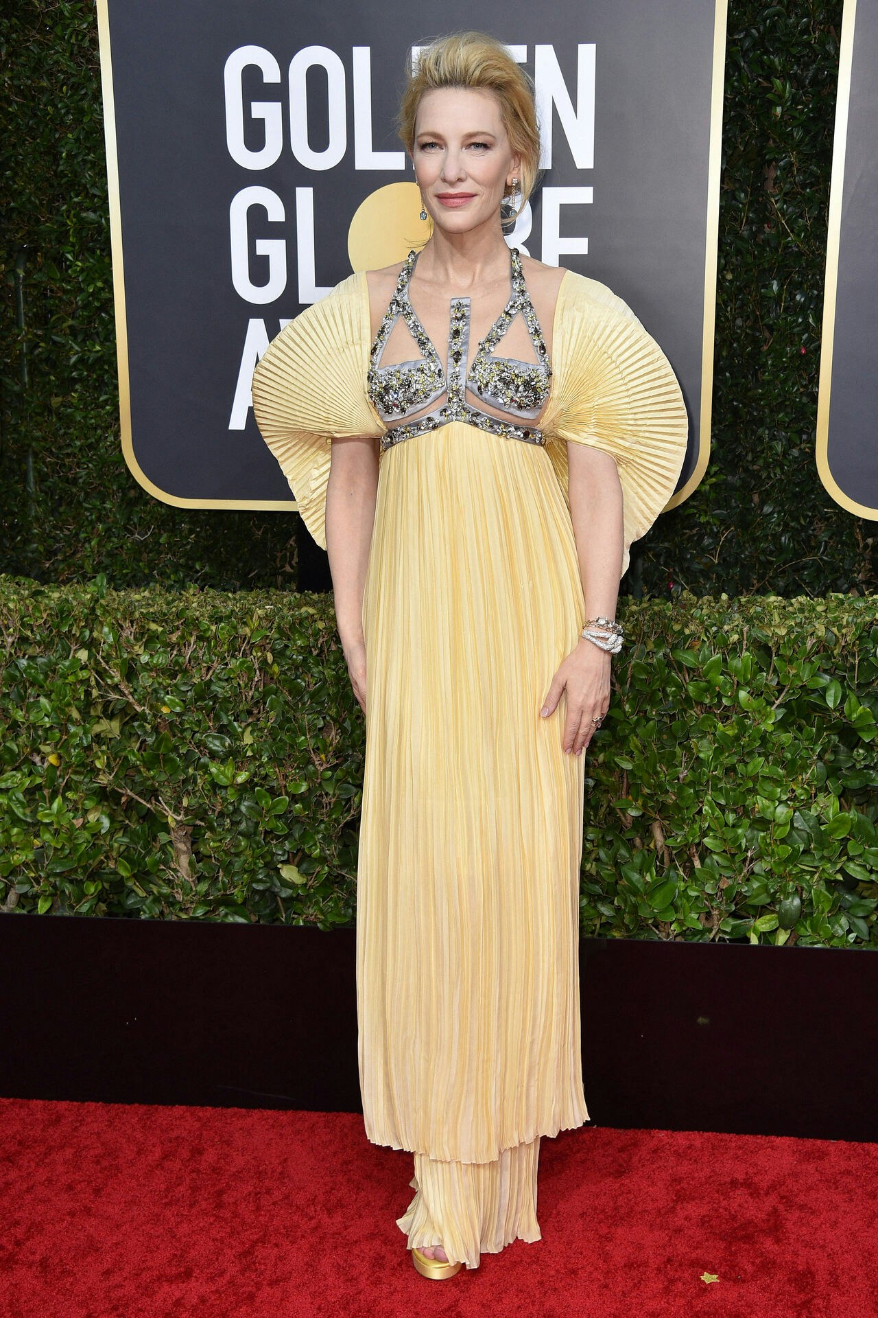 Cate Blanchett attending the 77th Golden Globe Awards Arrivals at The Beverly Hilton, Los Angeles, CA, USA on January 5, 2020.