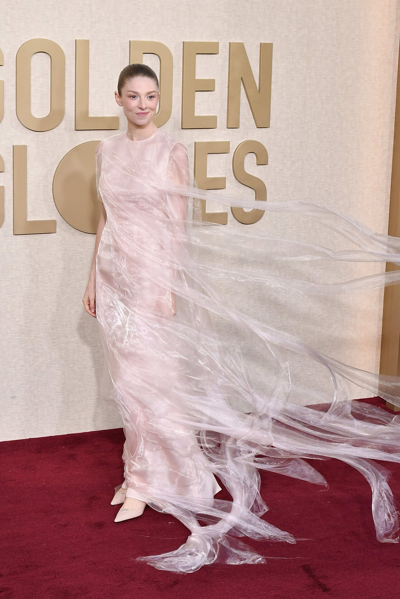 January 7, 2024, Beverly Hills, California, USA: Hunter Schafer attends the 81st Annual Golden Globe Awards at The Beverly Hilton. (Credit Image: © C Flanigan/imageSPACE via ZUMA Press Wire)