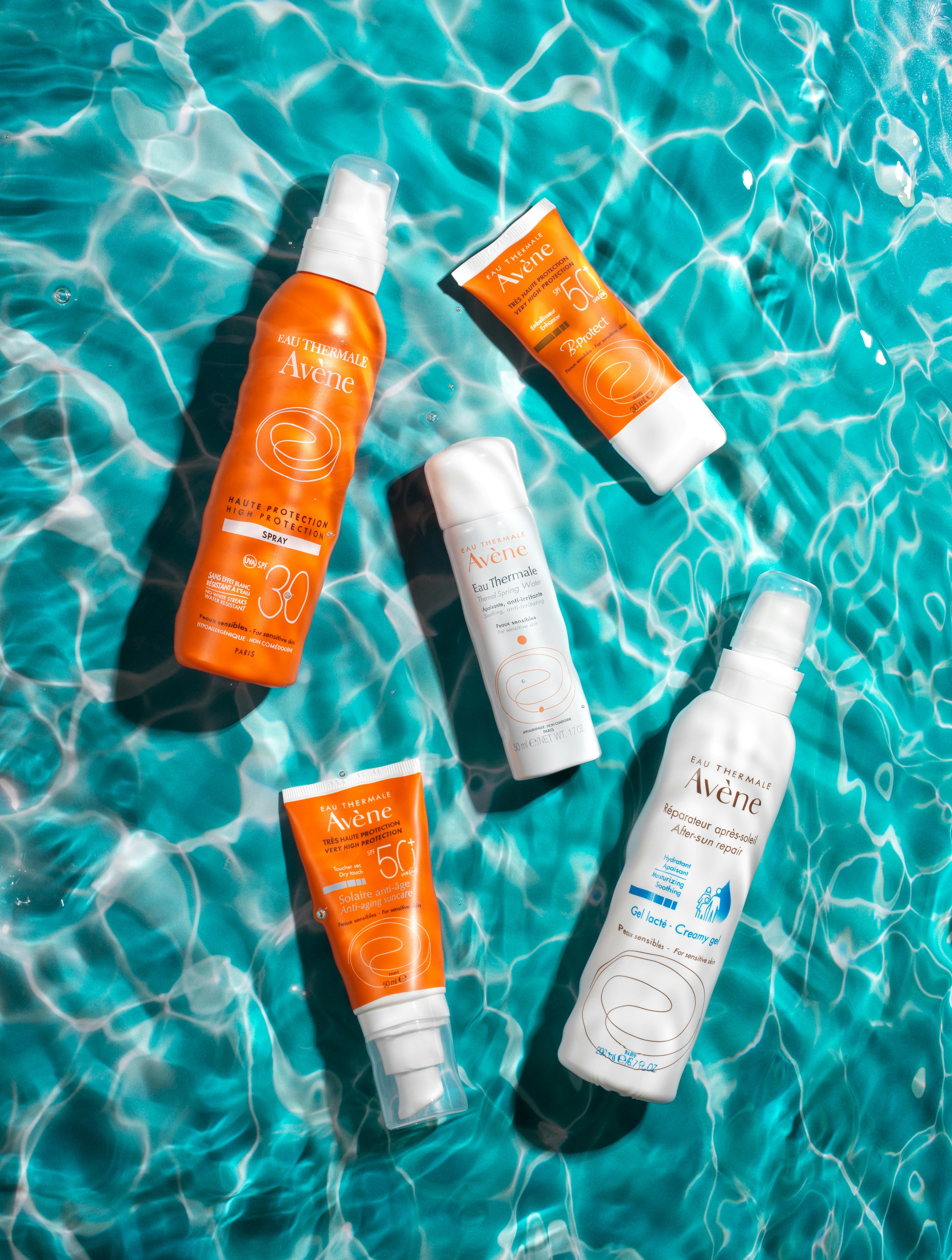 Beskyt og plej din hud i sommersolen med Avène solprodukter fra apoteket