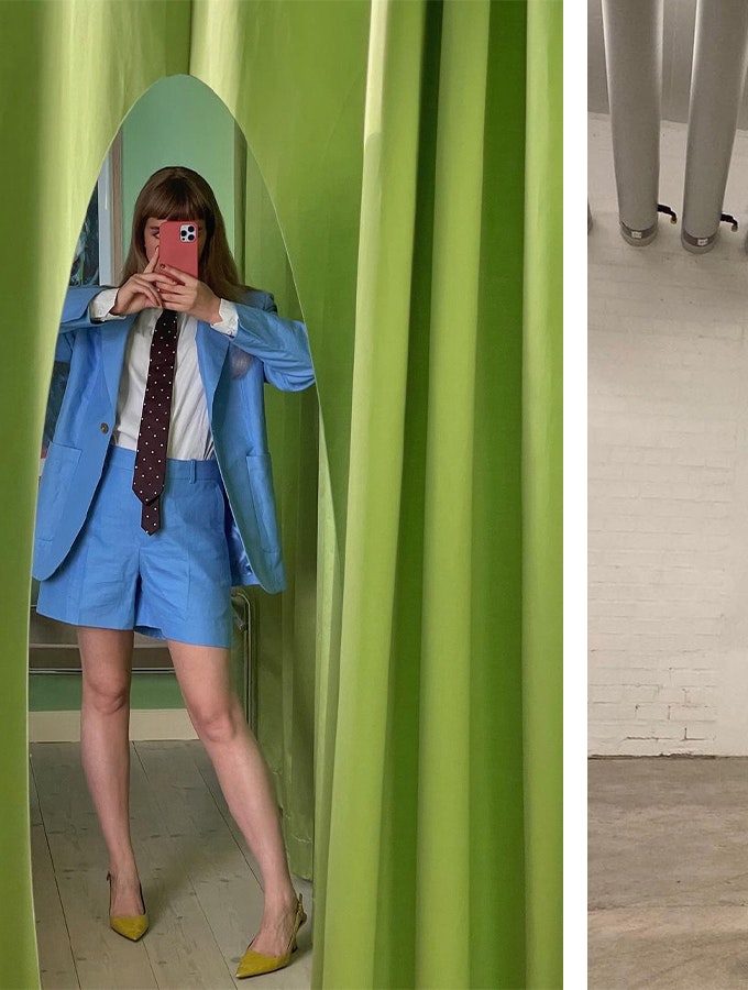 Cool, farverige jakkesæt trender endnu en gang