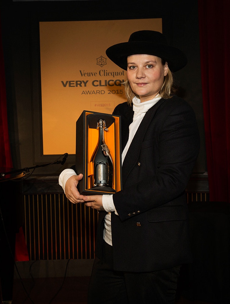 Maria Gerhardt hyldes som årets kvindelige kulturikon ved Very Clicqout Award 