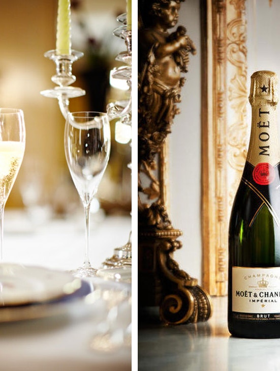 Din guide til at servere Moët & Chandon champagne til middagen