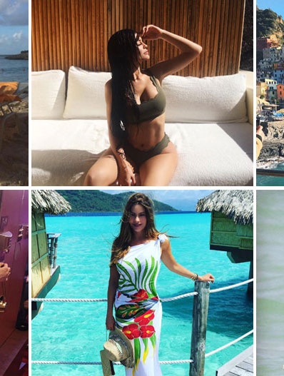 Set på Instagram: Her holder de kendte ferie i januar
