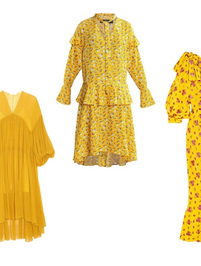 10 af forårets smukkeste gule kjoler