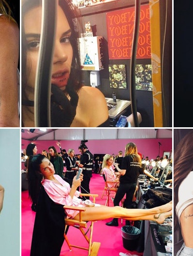 Set på Instagram - Modellernes tatoveringer