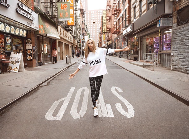 It-girl Cara Delevingne er Pumas nye ambassadør på efterårets "DO YOU" kampagne