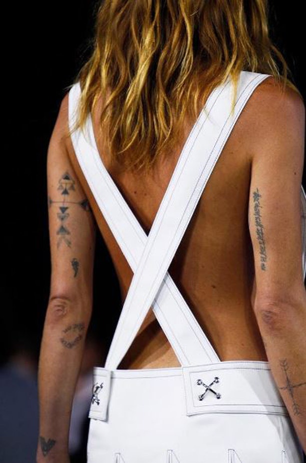 Set på Instagram - Modellernes tatoveringer