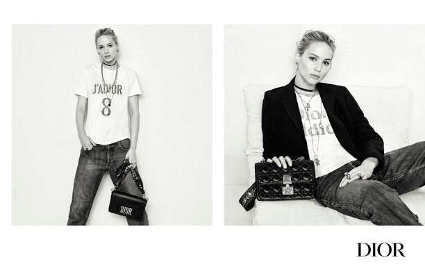 Jennifer Lawrence i front i ny Dior kampagne