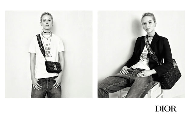Jennifer Lawrence i front i ny Dior kampagne