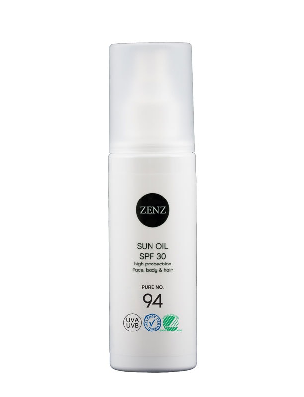 ZENZ Organic Pure No. 94 Sun Oil Face Body & Hair SPF30 