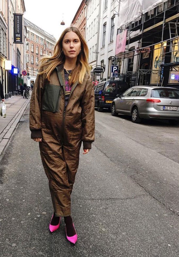 Mom-to-be Pernille Teisbæk rocker det gravide look