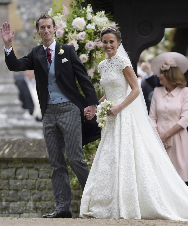 De bedste øjeblikke fra Pippa Middletons bryllyp  